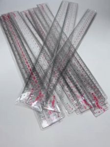 Ruler Plastic Transparent 12inches/30cm