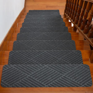 Self-Adhesive Flat Embossed Stair Treads