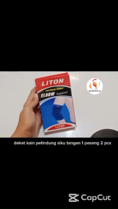 Deker Kain Pelindung Siku Tangan 1 Pasang - 2 pcs / Elbow Support Liton