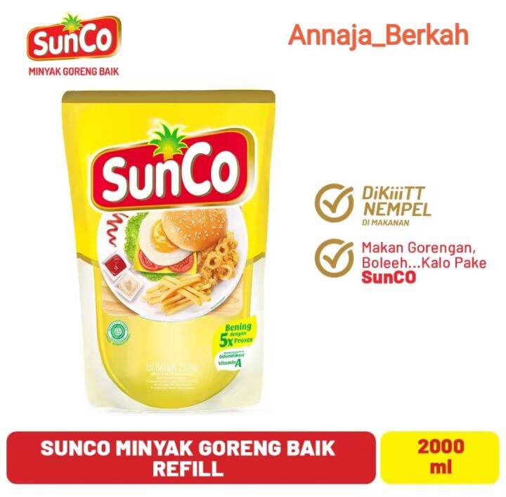 Minyak Goreng Sunco 2 Liter Lazada Indonesia