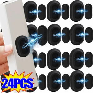 Dizoey 24/2ชิ้นรีโมทคอนโทรลแม่เหล็กที่ยึดรีโมทคอนโทรลแม่เหล็กที่แข็งแกร่งชั้นเก็บของสำหรับตู้เย็นพวงกุญแจแม่เหล็กป้องกันการสูญหาย