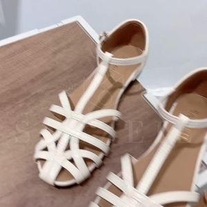 SANZEIL Maya Sendal Flat Wanita 1959 Sandal Pu Leather Khaki Beige Black Sandal Lace-Up Ukuran 36-40 Sandal Casual Brand Lokal Sendal Wanita Dengan Premium Box - Lazada