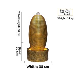 YISHI | Prosperity Feng Shui Wheel Water Feature Decorations
