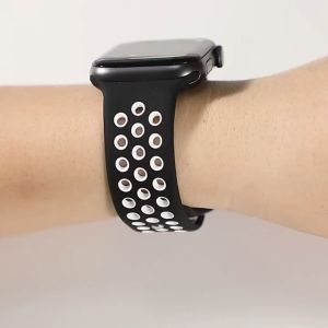 สำรองกล้องสีพื้นฐานสำหรับ Apple Watch Ultra Band 49mm, 44mm, 45mm, 41mm, 40mm, 42mm, 38mm, 44mm