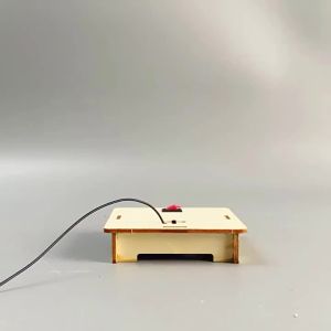 Childrens Handmade Diy Electric Shaking Fan Scientific Education Experiment Wooden Material Package Childrens Assembled Toy