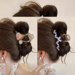 NING ZHOU | Stylish Mid-size Clamp Barrette