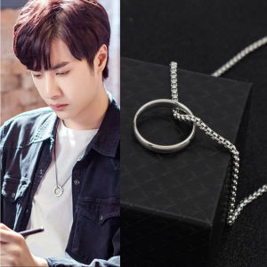 [Có sẵn] Dây chuyền vòng cổ xỏ nhẫn cheapmoment Vương Nhất Bác Wang Yi Bo