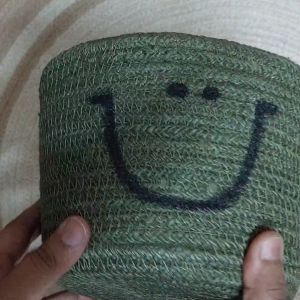 UAH-2002-SJO Smile desktop organizer jute braided