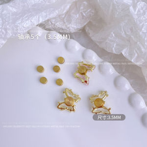 Aurora Butterfly 3D Rotating Crystal Nail Art Decorations Retia Ciel Brand Nail Art Tools from China for Beauty Makeup