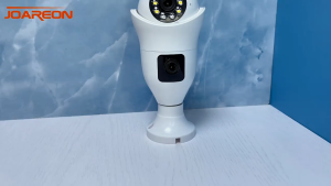 V380 E27B Dual Lens Kamera CCTV 8MP IP WiFi Camera lampu Bohlam night vision tahan air outdoor