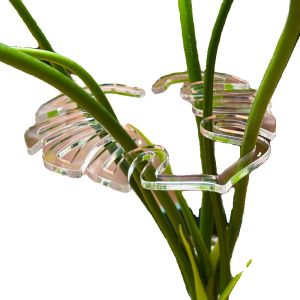 Stainless Steel Plant Support Stakes Anti- Water Cultivation Plants Fixed Device Foldable Frame Green Plant Flower Branch