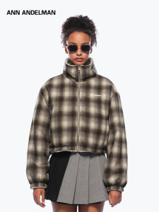 ANN ANDELMAN | Double-Sided Warm Grid Jacket