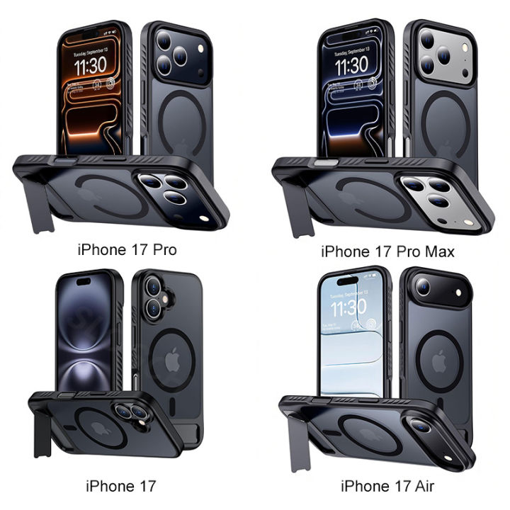 Invisible%20Stand%20Magnetic%20Phone%20Case%20For%20iPhone%2017%2016%2015%2014%2013%2012%20Pro%20Max%20For%20MagSafe%20Translucent%20Hard%20Back%20Cover%20with%20Stand%20For%20iPhone%2017%20Air%2016e%2015%2014%20Plus%20Matte%20Non-slip%20Military%20Shockproof%20Protection%20Casing%20-%20Image%209