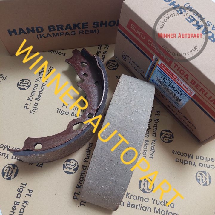 Kampas Rem Tangan Mitsubishi Canter Ps Hand Brake Shoe Ps Lazada Indonesia