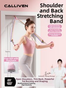 Calliven | Home Door Hanging Shoulder-Opening Resistance Bands