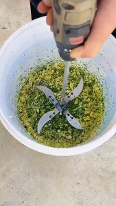 New Model Hand Operated Chicken Duck Farm Animal Feed Grinder Specialized Blade Set for Grass And Vegetable Chopping 【Original+24hours delivery】