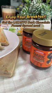 LAKANTO Dark Chocolate Peanut Spread 250g (Expiry 25 OCT 2025)