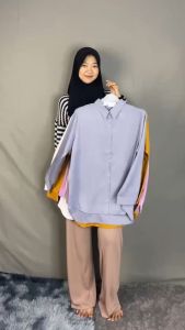 Kemeja Polos Wanita & Baju Panjang Shakila Twill