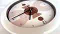 Jam Dinding Aesthetic Series Diameter 30cm Desain Remaja Milenial Mesin Senyap Sweep Silent Movement. 