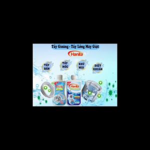 Tẩy lồng máy giặt Hanita- Bột tẩy lồng giặt diệt khuẩn chính hãng hanita