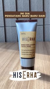His Erha Double Deep Cleansing Facial Wash 100gr &40GR