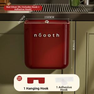 noooth | Wall-Mounted No Bending Kitchen Trash Bin
