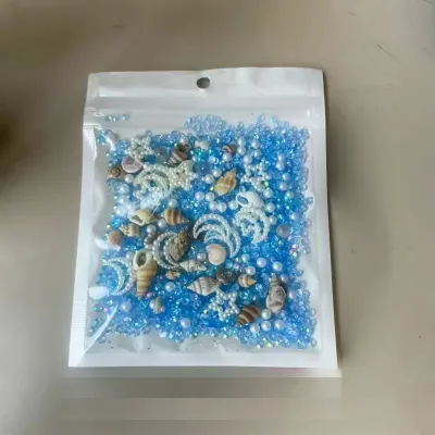 30g Nhựa Epoxy Chủ Đề Đại Dương Với Hình Dạng Sao Mặt Trăng Vỏ Sò Vỏ Sò Màu Xanh Tím Cua Sao Biển Và Trang Trí Lấp Lánh Dành Cho Đồ Thủ Công Tự Làm