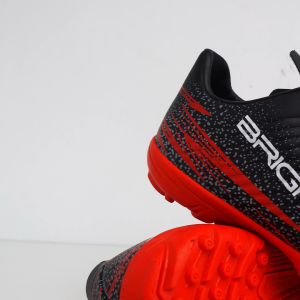 Bright Light Sepatu Olahraga Hitam Merah Futsal BL Legend 24 Truf Mini Soccer