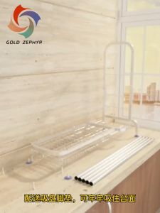 Pre-order Kitchen sink countertop tray rack Stainless steel bowl drainage rack space sink shelf 220