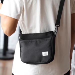 EKK Bag Sling Shoulder Canvas Bag For Men Lelaki Students Fashon Portable Crossbody Small Bag