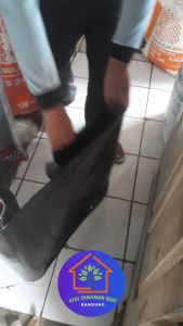 COD ECERAN Per Meter Mulsa Plastik Pertanian Lebar 120cm Merk Bell