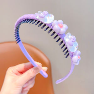 DUBAO | Purple Bunny Anti-slip Hair Band for Girls