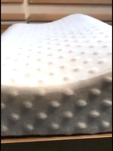 【COD】Latex Pillow White Orthopedic Pillow Fiber Slow Rebound Memory Foam Pillow Cervical Health