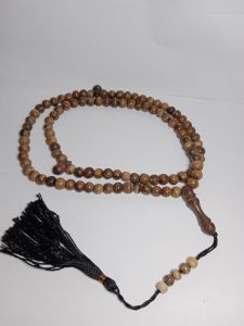 Tasbih 99 kayu gaharu buaya wangi alami