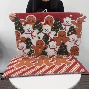 พรมดักฝุ่นPVC พรมเช็ดเท้าหน้าประตู ยึดเกาะพื้นดี มีกันลื่น ทำความสะอาดง่าย พรมดักทรายแมว