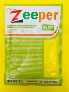 Fungisida protektan ZEEPER 87WP dari Agro Star Indonesia kemasan 200gram MANTAB