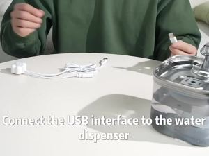 Automatic Pet Water Fountain Smart Induction 2L Large Capacity Triple Filtration Silent Pets Healthy Hydration Station