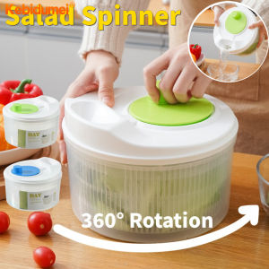 Kebidumei Rổ quay ráo nước làm salad Máy ép dùng cho thực phẩm gia dụng Máy khử Nước rau quả lưới ráo nước máy sấy salad Máy Fruit Basket chao Nước rau