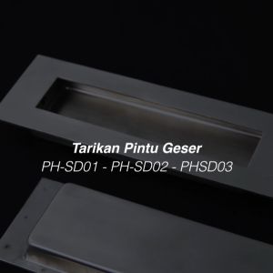 NOBLEZA Tarikan Kom Handle Tanam Pintu Dorong Geser Sliding: Aksesoris Pintu Kualitas Tinggi