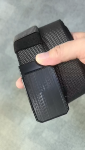 Mens Belts Nylon Canvas Waistband Automatic Buckle High Quality Mens Belt Fashion Luxury Designer Belt