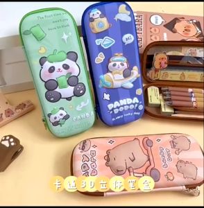 (READY STOCK) Cute Loopy 3D Design Pencil Box Set Two Layer Children Birthday Present 学生文具盒文具套装儿童生日礼物奖励 kotak pensel
