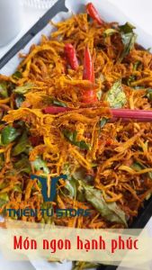 1KG khô gà lá chanh siêu ngon  chất lượng đã được khẳng định  sợi gà mới sấy dậy mùi thịt thơm ngọt daihải sản khô Seavina foods