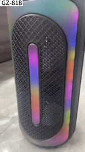 ⚡NEW2025⚡ลำโพงบลูทูธ GZ-818 17 นิ้ว ครอบคลุมเสียง 3000 ² แถมฟรี ไมโครโฟน+รีโมท+สายชาร์จ ลำโพงบลูทูธเบส ลำโพงบลูทูธแ