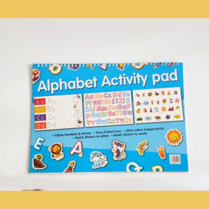Letter Tracing Pad Workbook For Kids Preschool Educational Toy Alphabet ABC Writing Practice Book Activity Book Calligraphy Copybook หนังสือเด็ก แบบฝึกหัด Writing ABC ตัวพิมพ์ใหญ่ เล็ก Early English Learning Book
