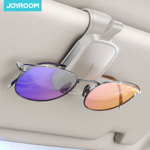Joyroom Car Eyeglass Holder Universal Sun Visor Eyeglasses Clip Car Sunglasses Holder Card Ticket Holder For Car Accessories