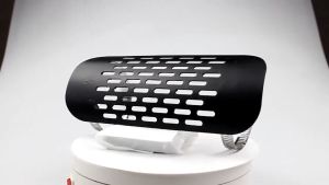 Universal Metal Motorcycle Heat Guard Exhaust Heat Shield Silver Black