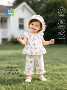 TONGLIANCHUXIN | Cotton Lace Baby Vest Outfit