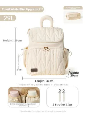 Taoqibaby | Portable High-capacity Multifunctional Fashion Maternity Bag
