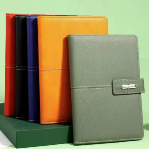 Vintage A5 Leather Notebook - Personalized Soft Cover Journal for Business Meetings College Life Ideal for Writing