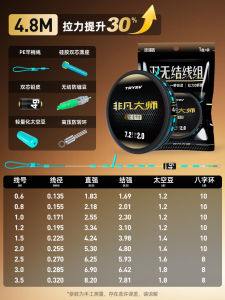 Dây Câu Cá Bằng Nylon Được Tăng Cường Dây Dẫn Đường Chính Hai Đầu Không Xích Đồ Dùng Du Lịch Ngoài Trời Và Leo Núi